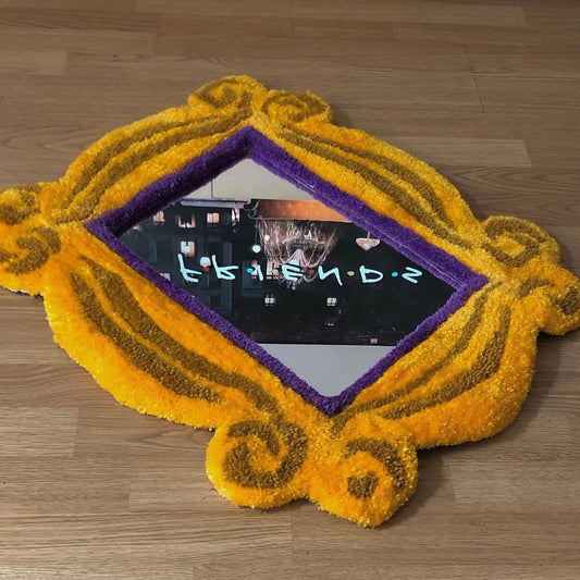F.r.i.e.n.d.s tufted Mirror