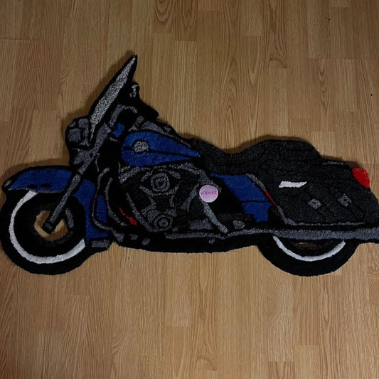Harley Davidson "Road King" Moto Rug