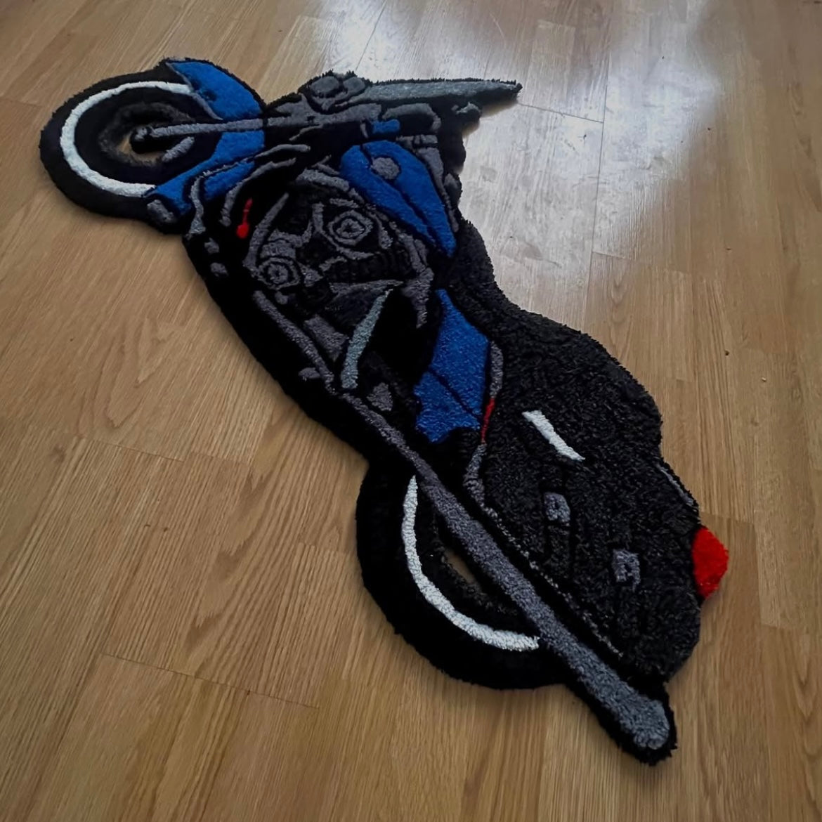 Harley Davidson "Road King" Moto Rug